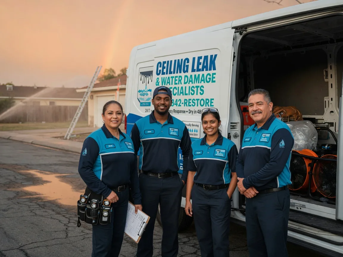 Ceiling Leak Cleanup company in Racine, OH